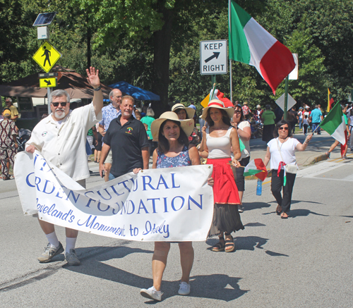 Italian Cultural Garden in Parade of Flags